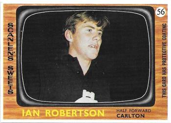 1967 Scanlens VFL #56 Ian Robertson Front